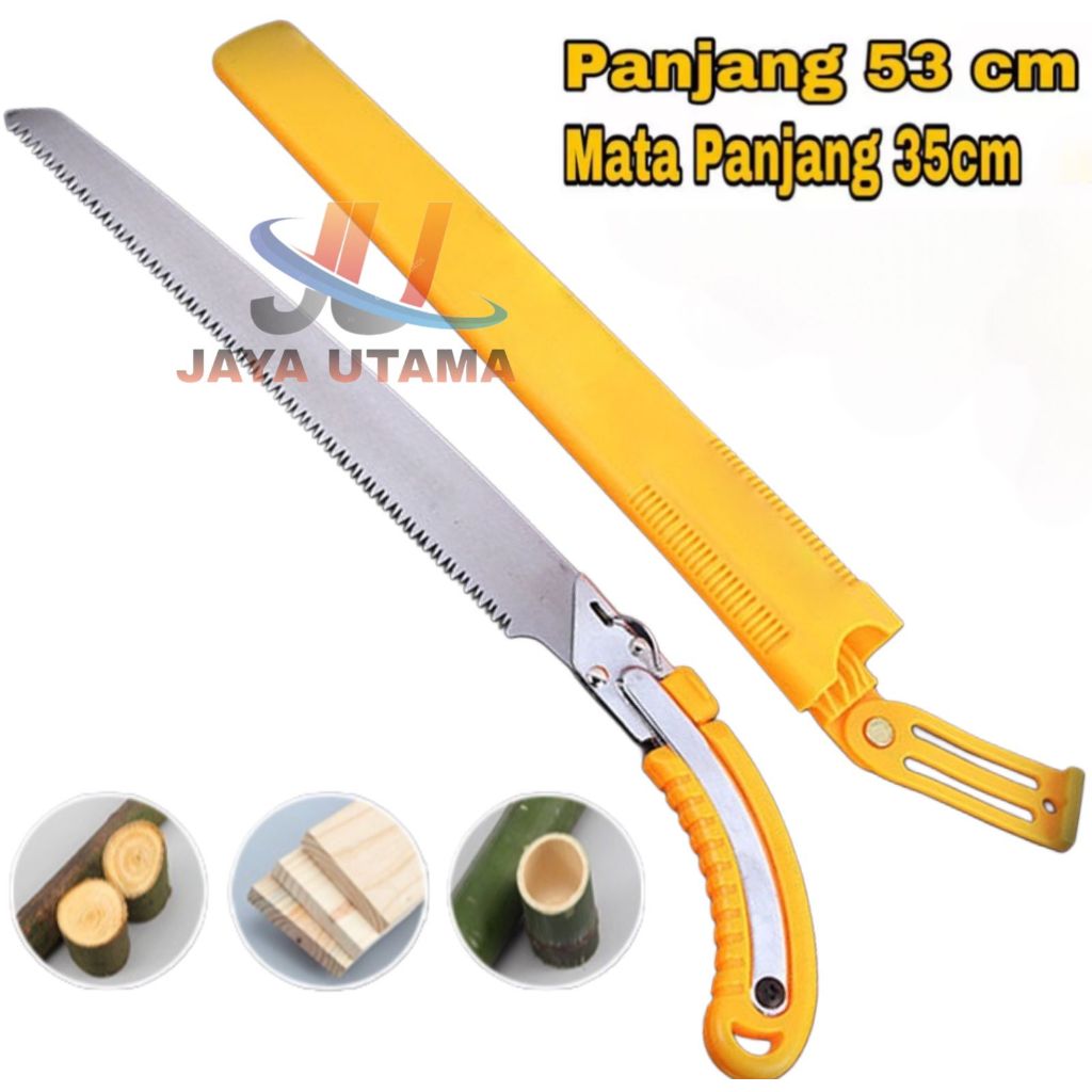 Gergaji Runcing Lurus Gergaji Potong Kayu Hand Saw Gergaji Kayu Manual Gergaji Tangan