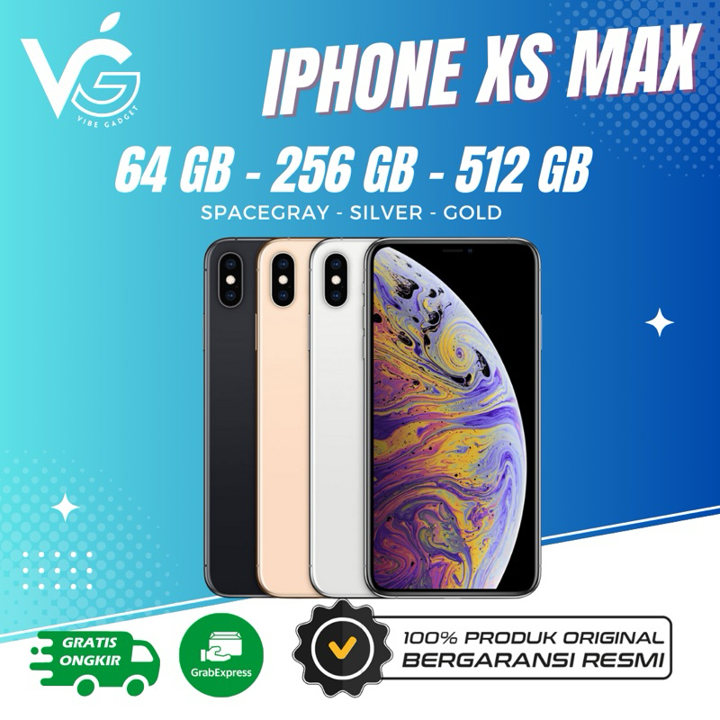 Second Resmi iPhone Xs 64gb 256gb Fullset No Minus Beacukai