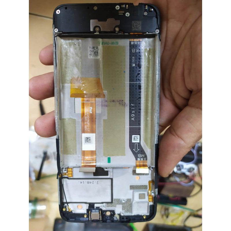 lcd realme 3 ORI copotan + frame