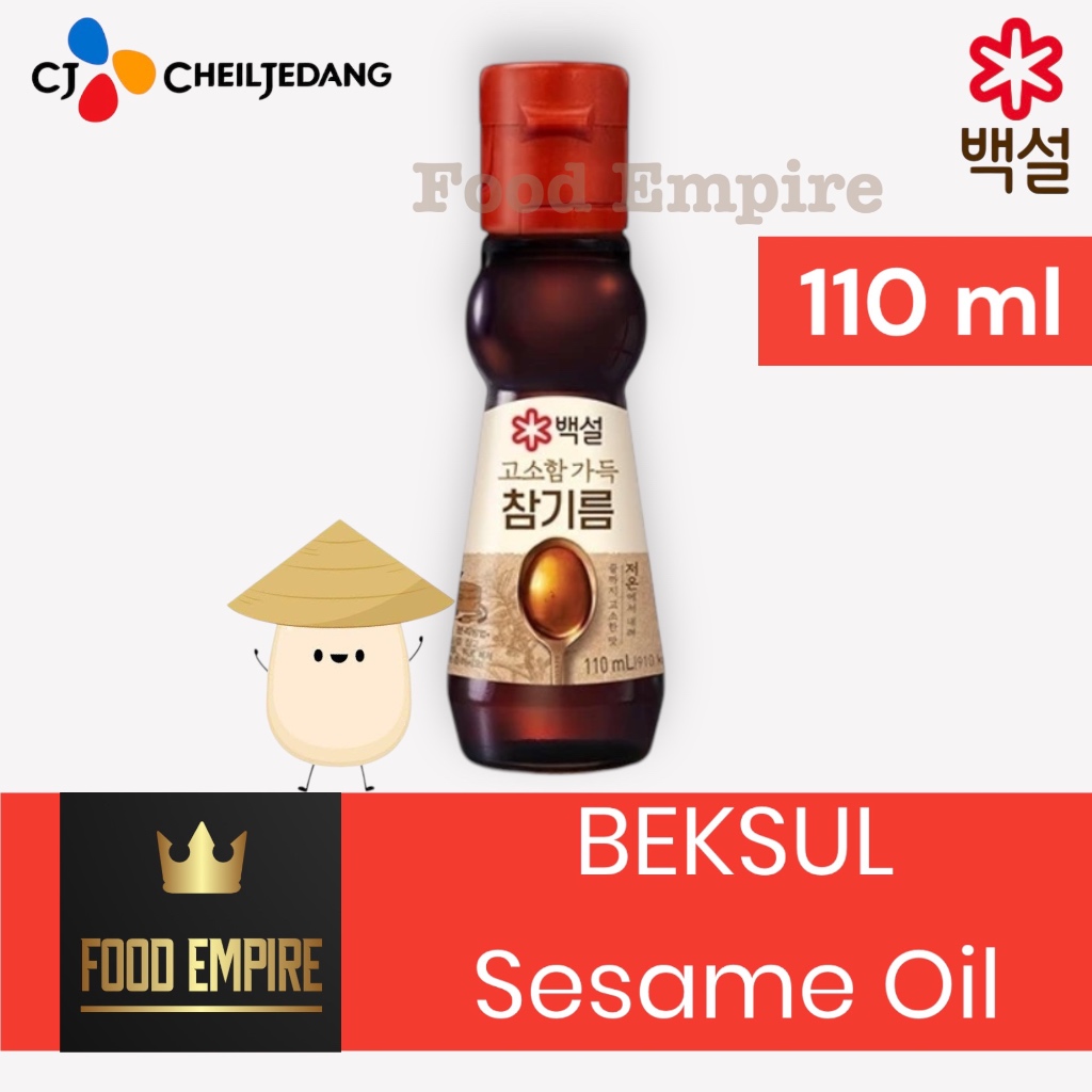 

CJ BEKSUL Minyak Wijen 110 ml | 100 % Pure Sesame Oil | Korea