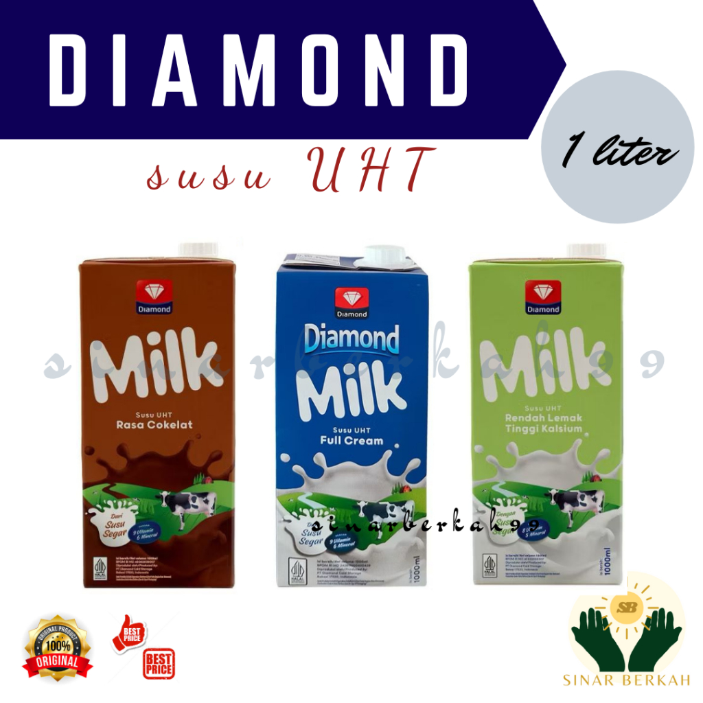 

Diamond Milk Susu UHT 1 Liter