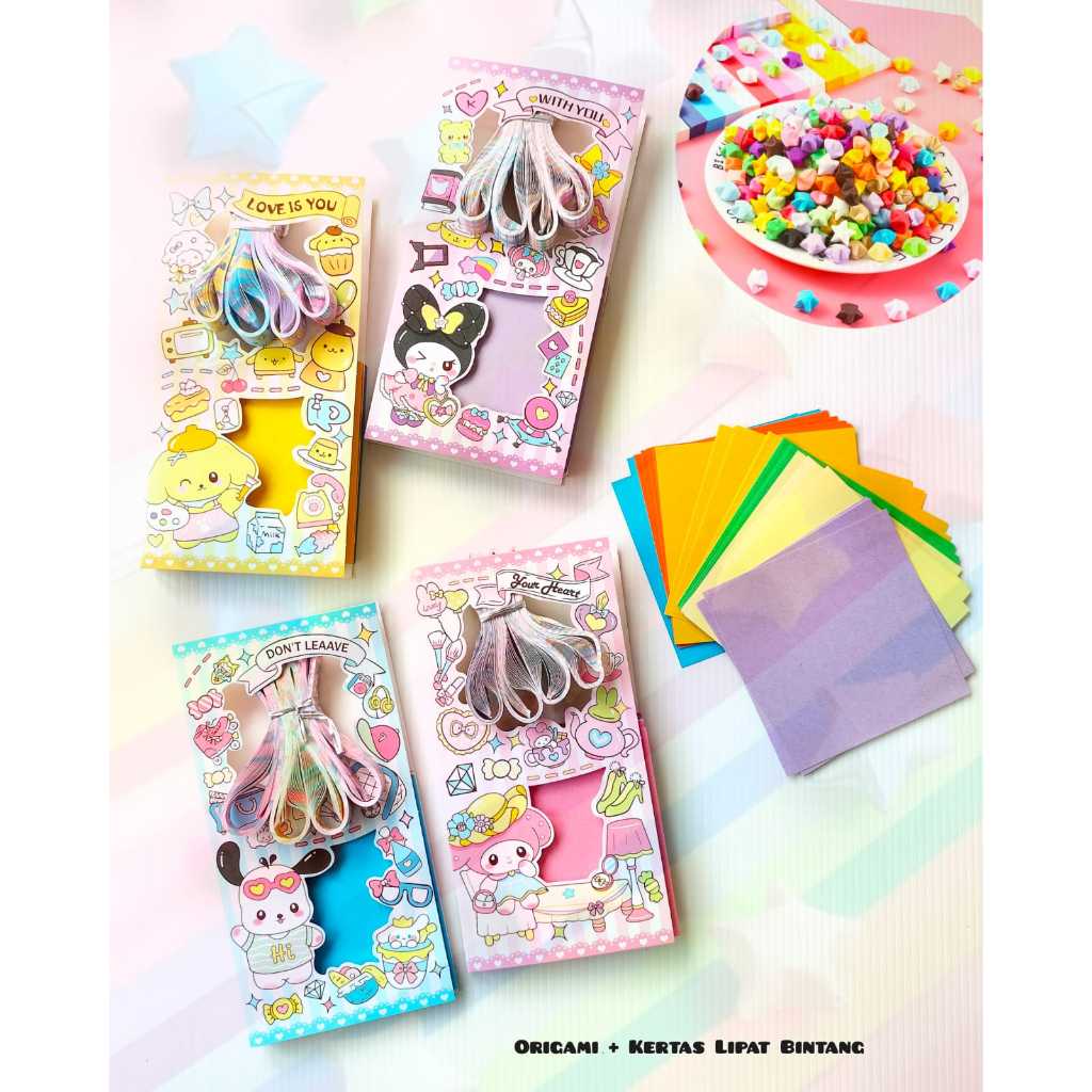

Veiso__Origami+Kertas Lipat Bintang/Kertas Lipat Bintang/Kertas Bintang Origami Star Paper