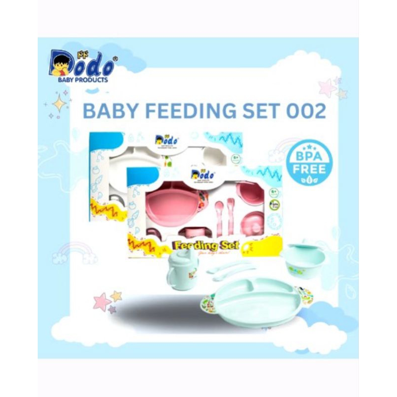 DODO feeding set makan baby
