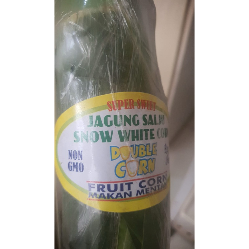 

Super Sweet Jagung Salju Snow White Corn Double Fruit Makan Mentah Putih Manis Indonesia Lokal
