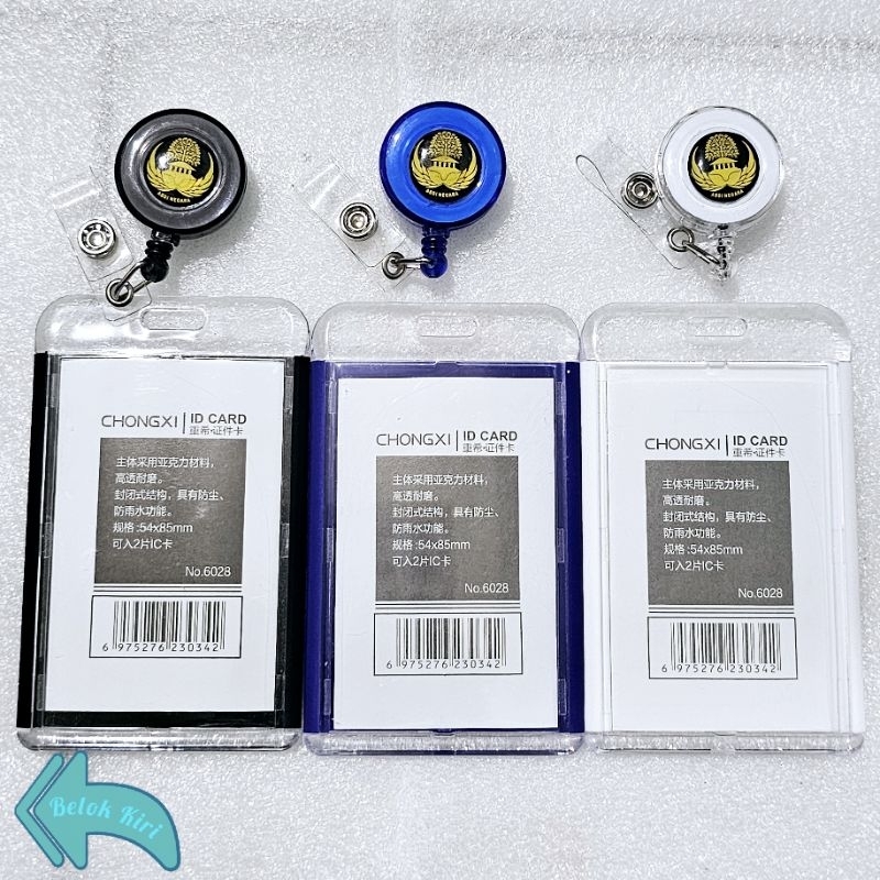 

Tempat Kartu Id Card Akrilik CHQ + Yoyo Logo Korpri Asn