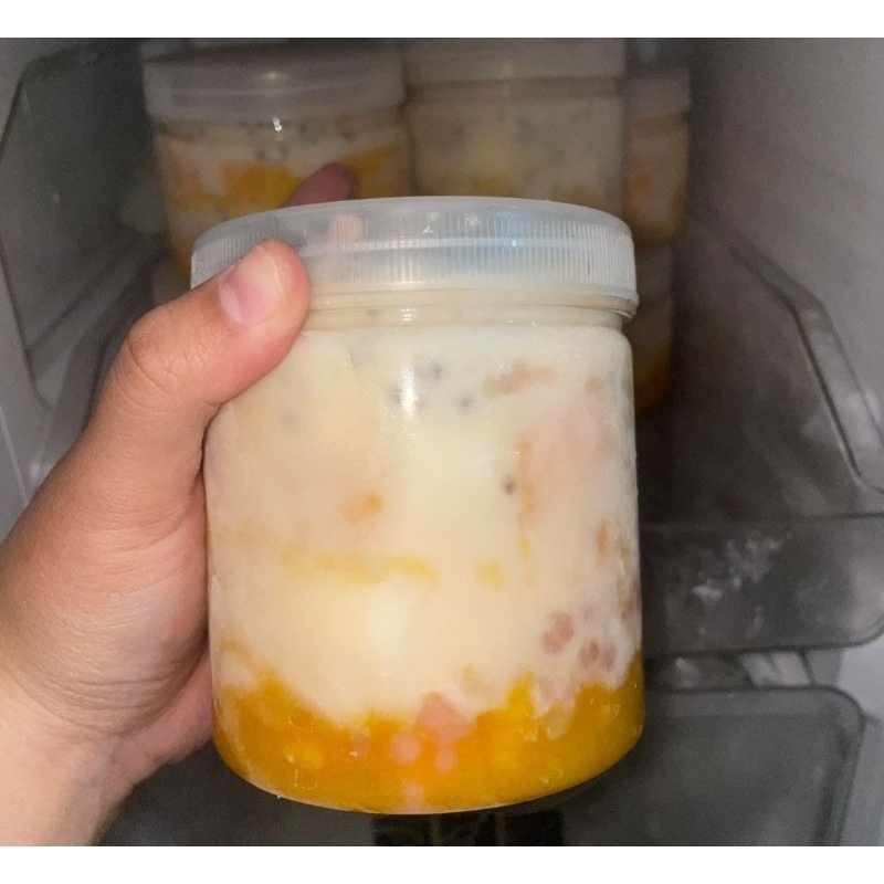 

Sago Mango & Buko Pandan Homemade