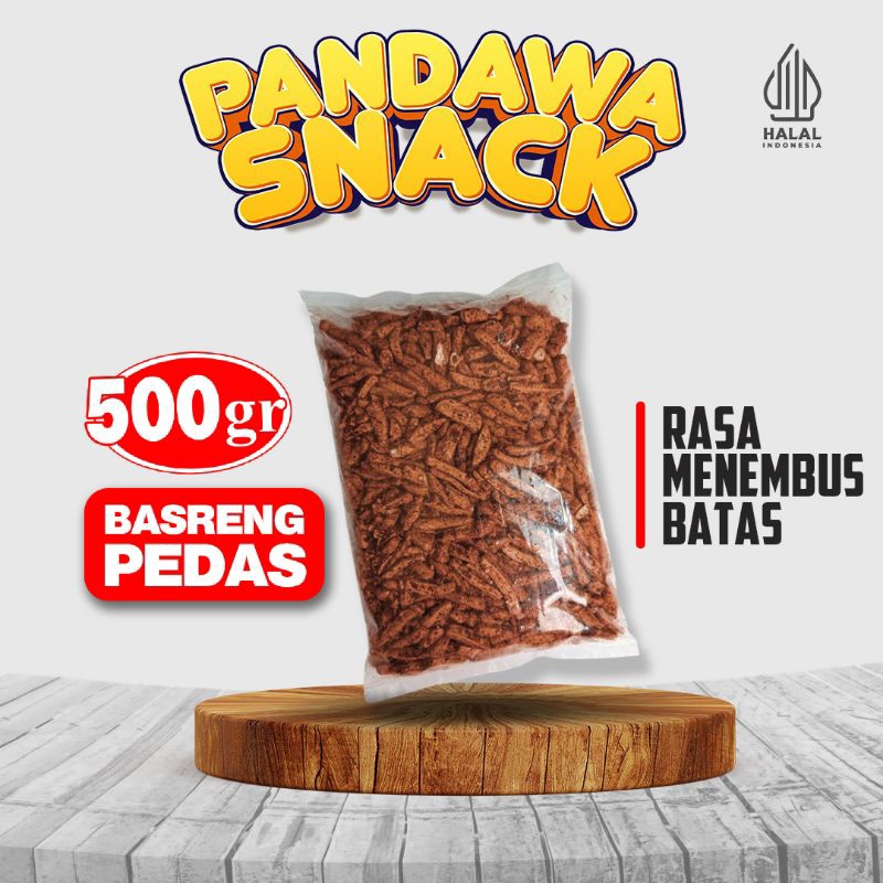 

Basreng Pedas Daun Jeruk 500gr Baso Goreng Stik