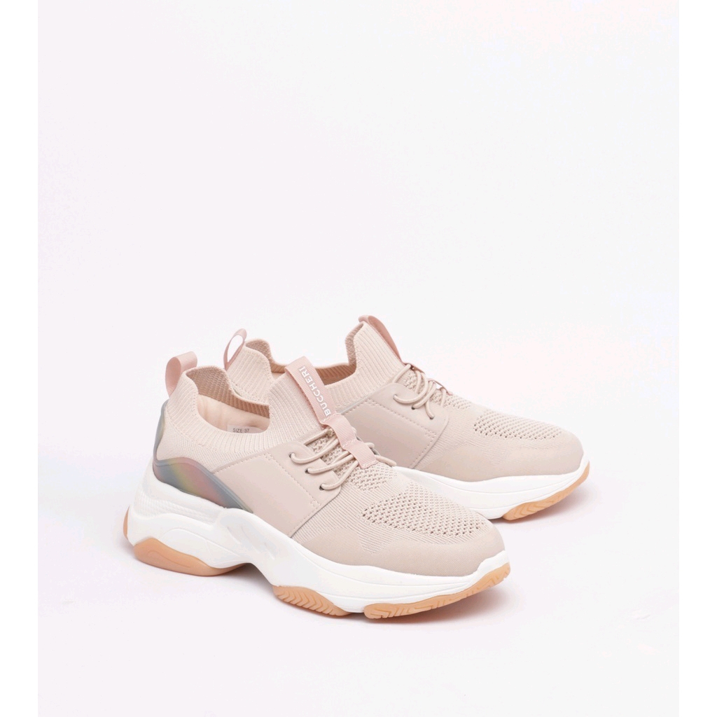 BUCCHERI Sepatu Kulit Sneakers Wanita Fernanda - BL3045