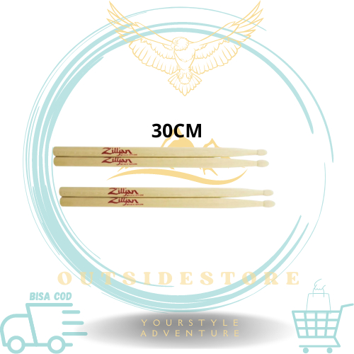 Stik drum band anak sepasang 30 cm