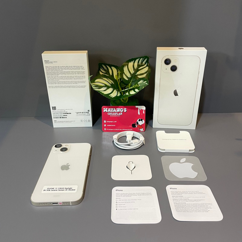 iphone 13 128gb iBox Second Fullset Original Like New