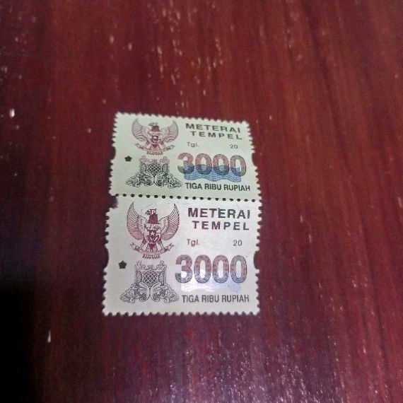 

Perangko 3000 original tahun 2002 - 2005