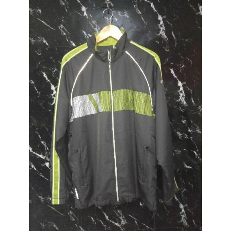 Outfit Olahraga Unisex Tracktop Jogging Running Merk Lecaf