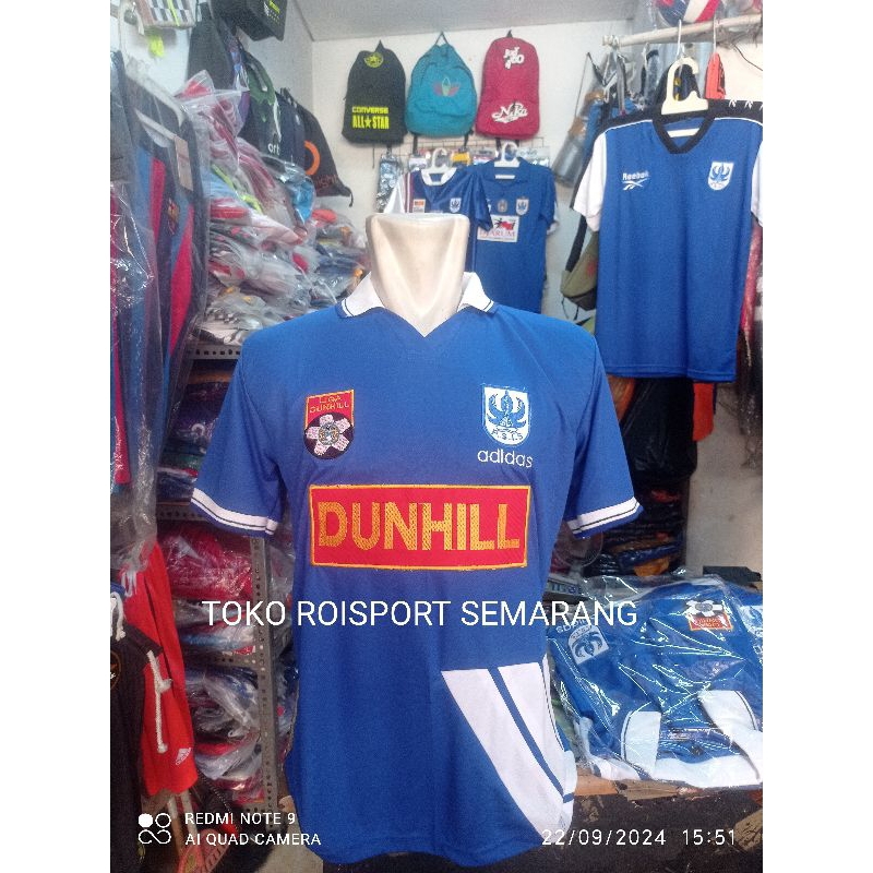 JERSEY KAOS BAJU PSIS SEMARANG RETRO LIGA DUNHILL 1994 1995