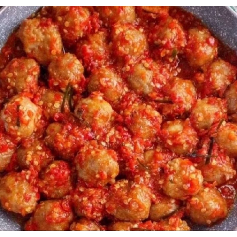 BASO PENTOL PEDAS / BAKSO INSTAN PEDAS