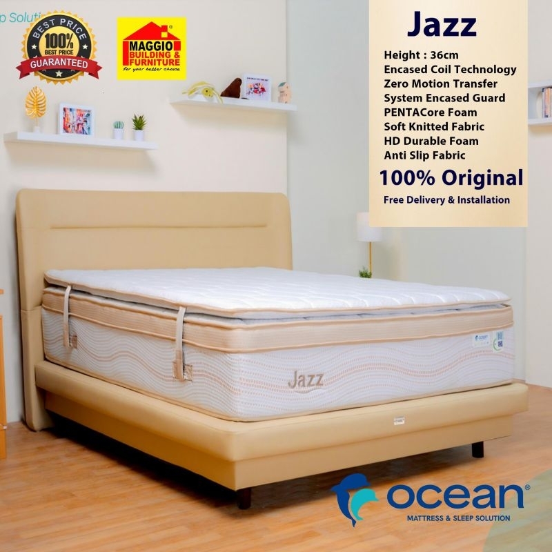 Kasur Ocean Springbed Zero Motion Jazz - Ocean Springbed
