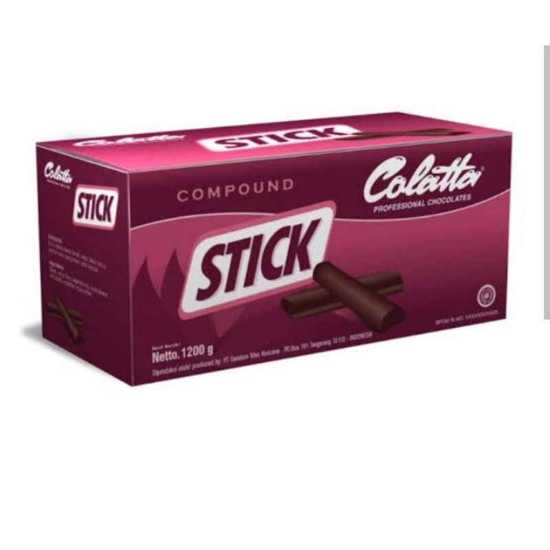 

Colatta Chocolat stick coumpound 1,2 kg