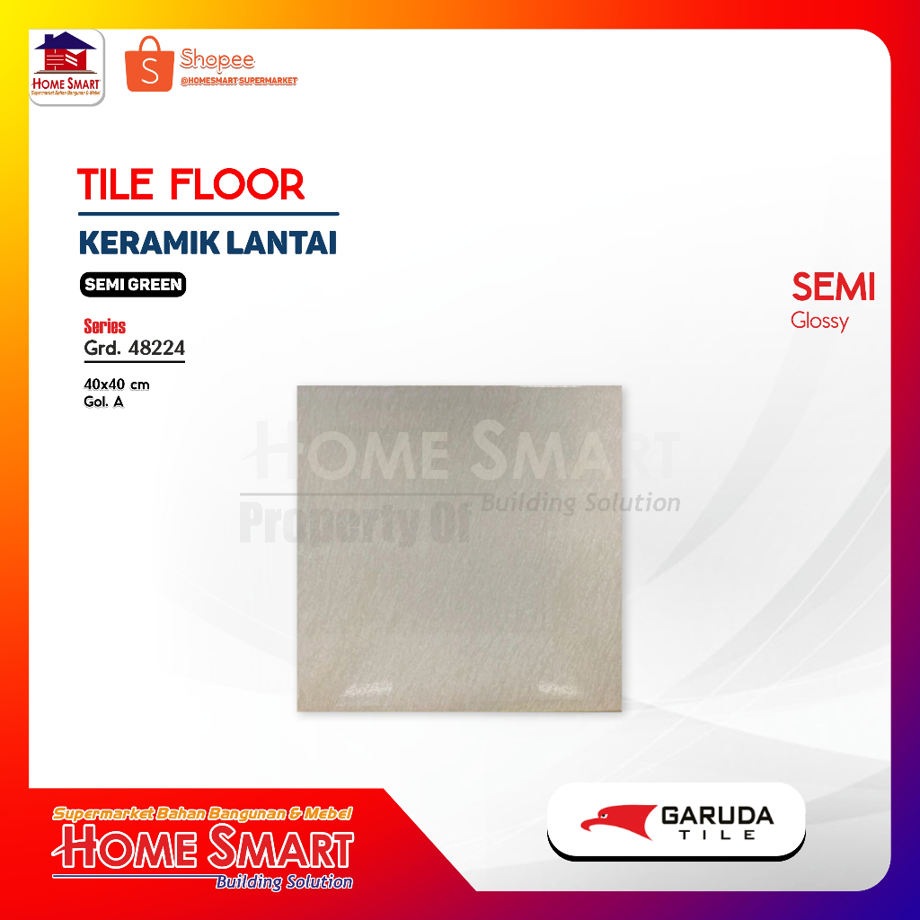 GARUDA KERAMIK G.48224 40 x 40 KW1 - KERAMIK LANTAI