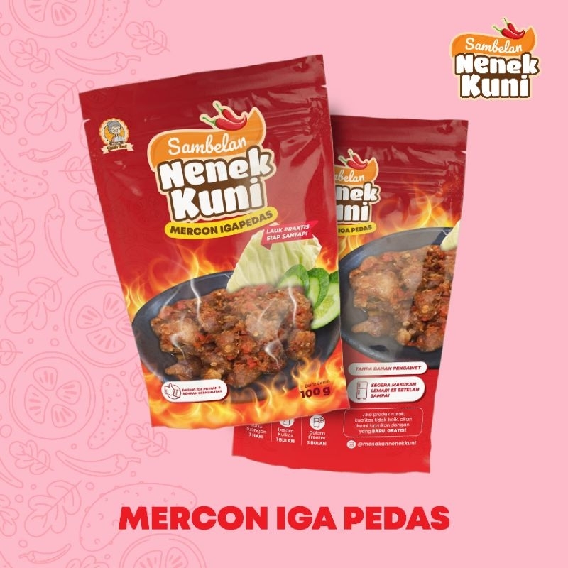 

Mercon Iga Pedas 100gr - Sambelan Nenek Kuni