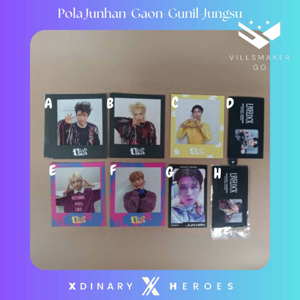 PHOTOCARD XDINARY HEROES