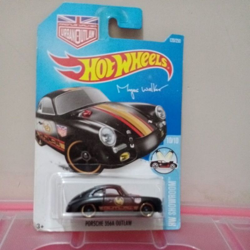 Hot Wheels Porsche 356A Outlaw hitam