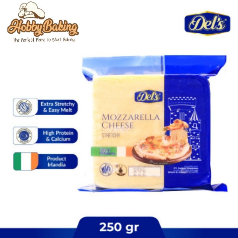 

Del's Mozarella cheese 250 gr