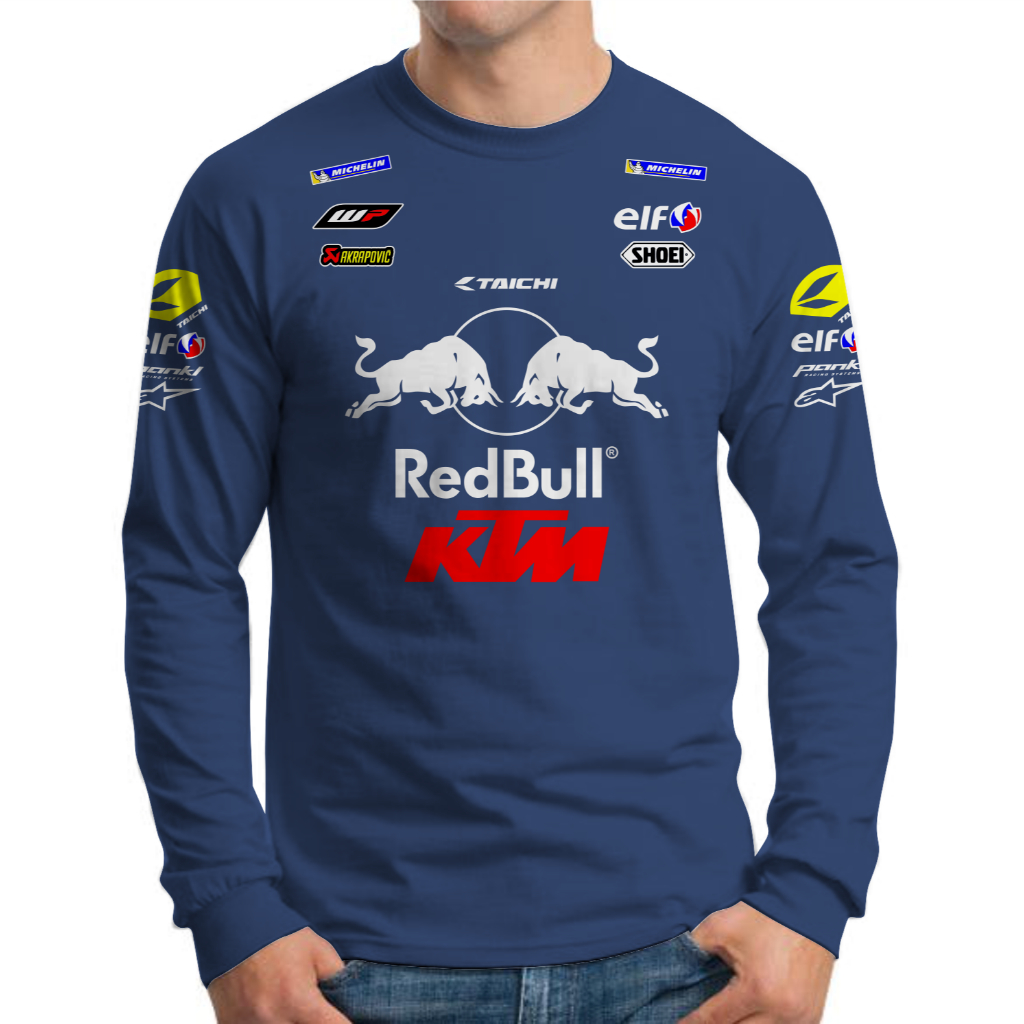 baju kaos lengan panjang pria wanita ktm motogp racing team Motorcross balap