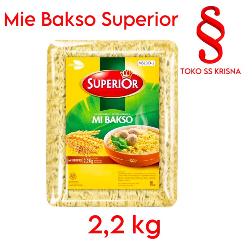 

MIE BAKSO SUPERIOR 2,2kg