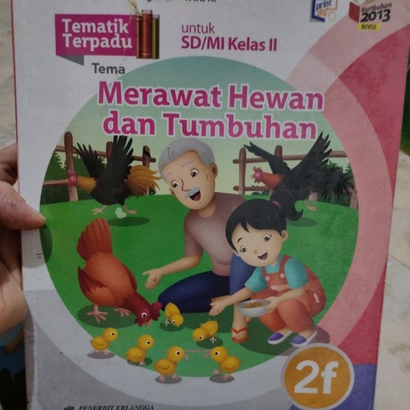 Buku Tematik 2f Kelas 2 Kurikulum 2013 Erlangga