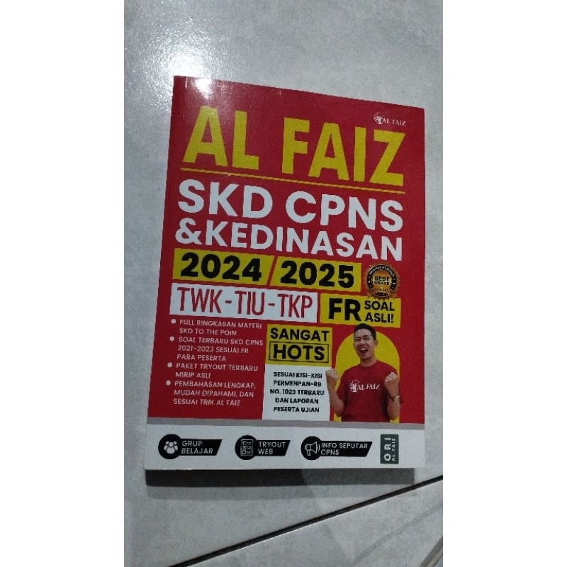 BUKU ORI PRIVAT AL FAIZ SKD CPNS & KEDINASAN 2024/2025