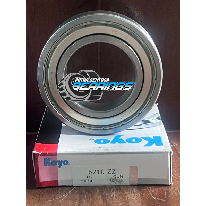 BEARING 6210 ZZ KOYO LAHER 6210ZZ KOYO