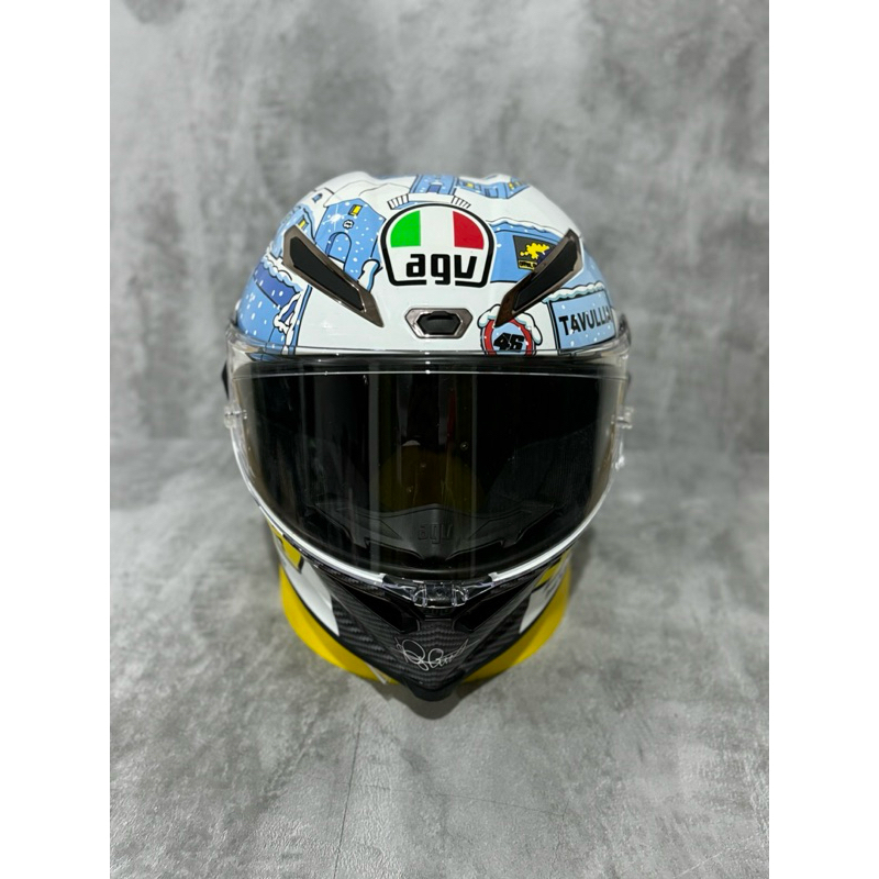 HELM PISTA CLONE 1:1 FULL FACE AGV PISTA TAVULLIA PREMIUM