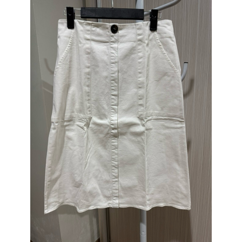 PRELOVED-LOVE BONITO DENIM SKIRT SZ M