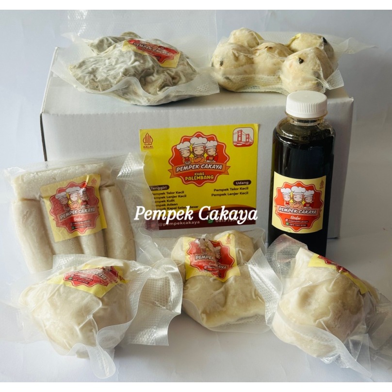 

Paket Pempek A 22 pcs - Paket Tekwan (500 gram) | Pempek Cakaya | Pempek - Tekwan Palembang Asli | Pempek - Tekwan Ikan Tenggiri Asli - Enak cuka mantap | Paket Hemat | Paket pempek palembang | Pempek Palembang Asli | Cuka kental Mantab Enak Nikmat Lezat.