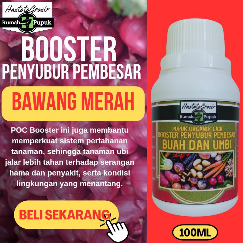Shopritz Pupuk Bawang Merah Agar Cepat Tumbuh Lebat & Super Besar Booster Perangsang Cepat Berbuah