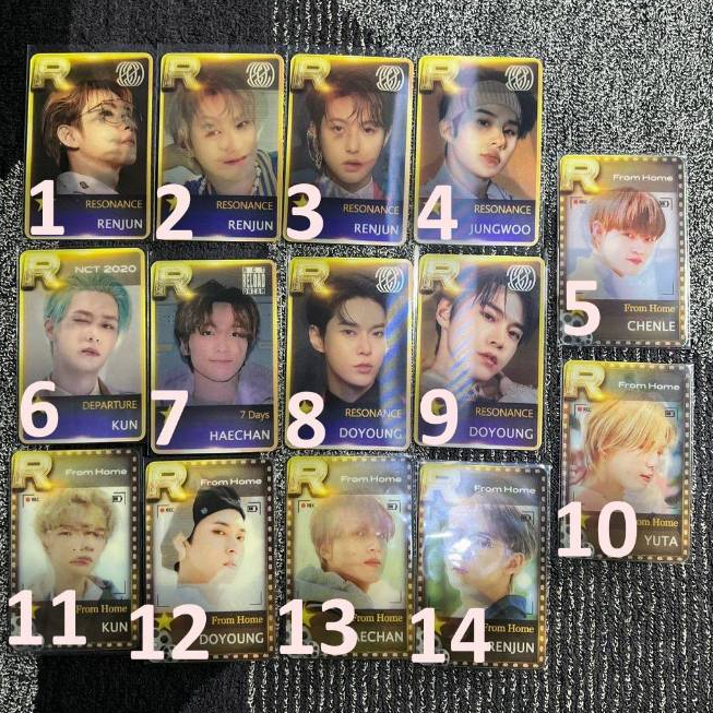Photocard Lenticular NCT PC Fanmade nct_lenticular