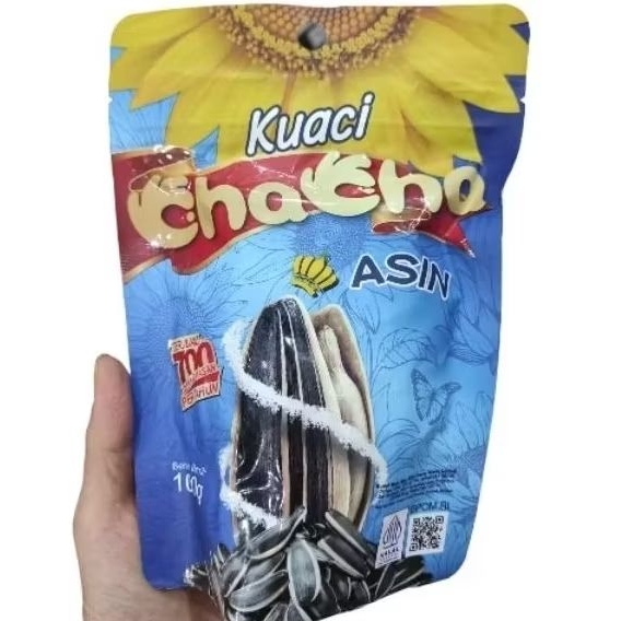 

Kuaci kwaci Cha cha CHACHA KUACi BiJi BUNGA MATAHARi RASA ASiN 100 g