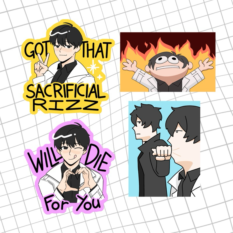 

ORV Kim Dokja Meme Sticker (Omniscient Reader’s Viewpoint)