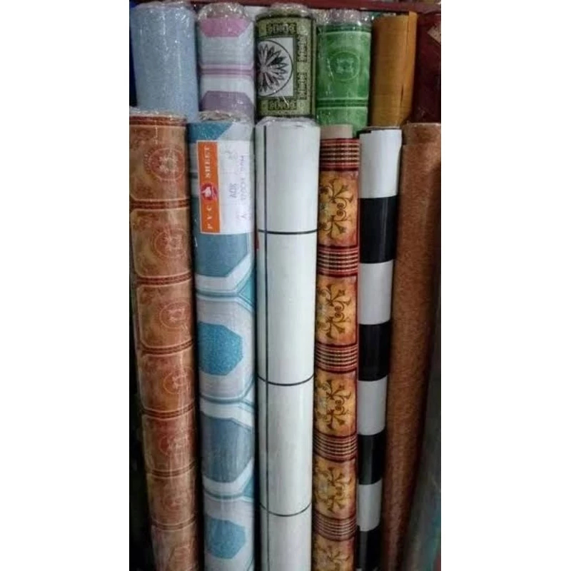 Karpet plastik / perlak lantai / meja / karpet lantai plastik lebar 1200 cm