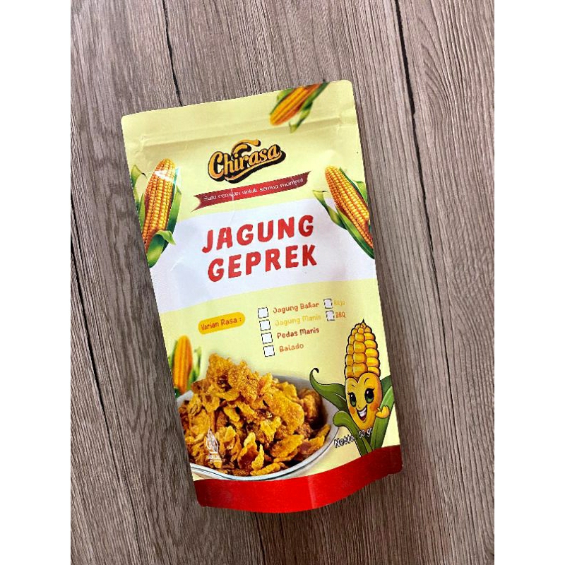 

Jagung Geprek