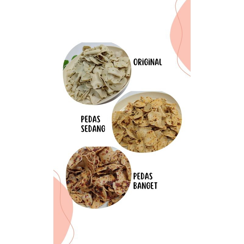 

BASRENG 200g ORI & PEDAS DAUN JERUK/BASRENG PEDAS/BASRENG ORI/BASRENG KERIPIK/BASRENG VIRAL