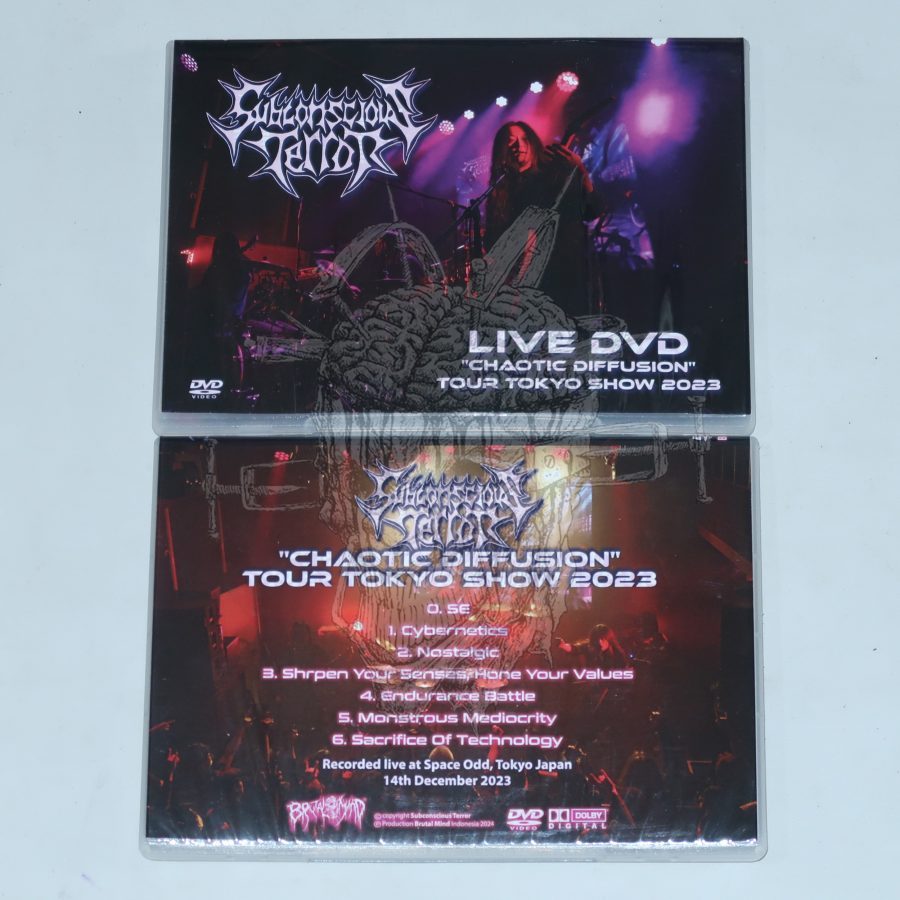 Dvd - Subconscious Terror - Chaotic Diffusion