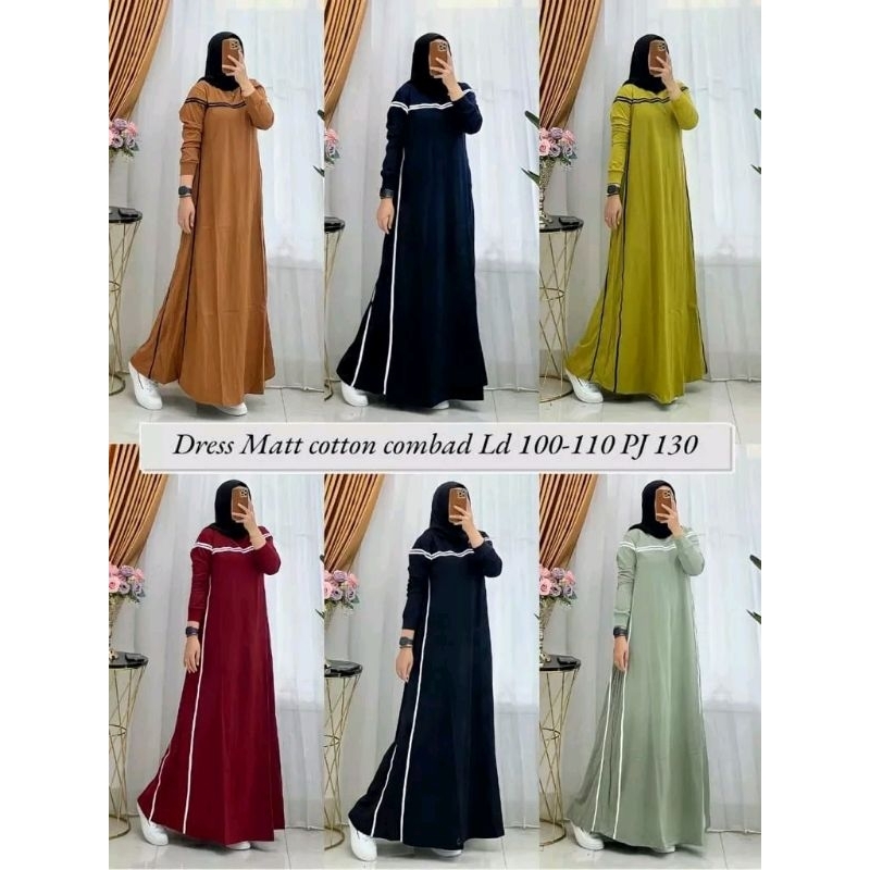 GAMIS WANITA INJI POLOS PLAT BY BRL