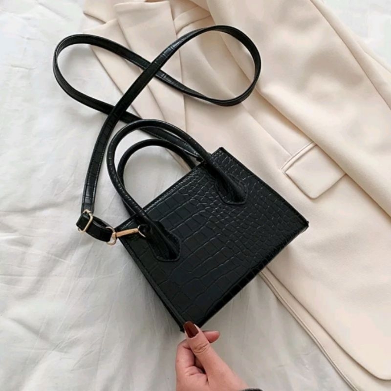 MARVIN SLING BAG | TAS SELEMPANG CROCO 2in1