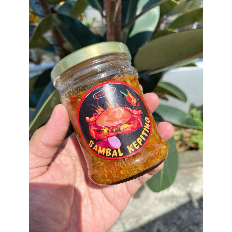 

Acrabs Sambal Kepiting || Botol Jar Kaca 250ml