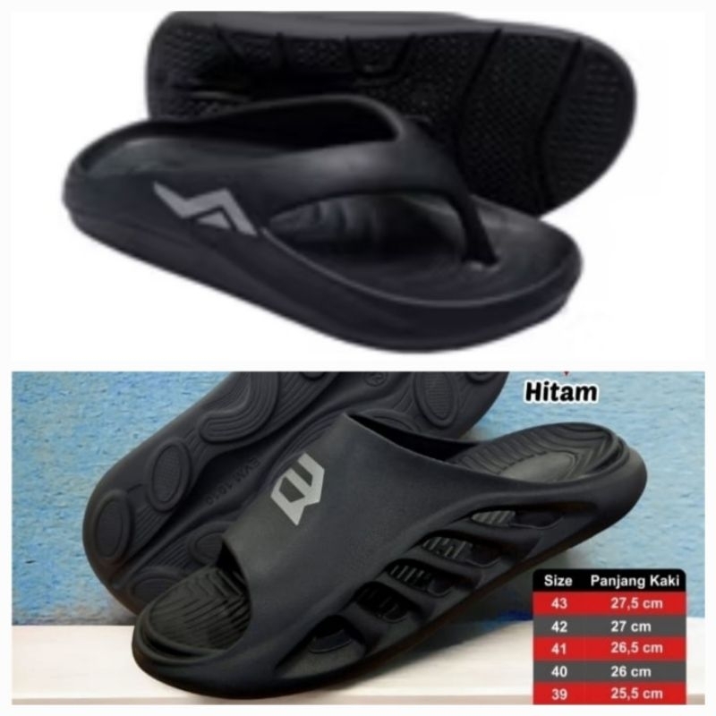 SANDAL ATT CROK/ SANDAL SELOP PRIA / SANDAL JEPIT PYLON KARET