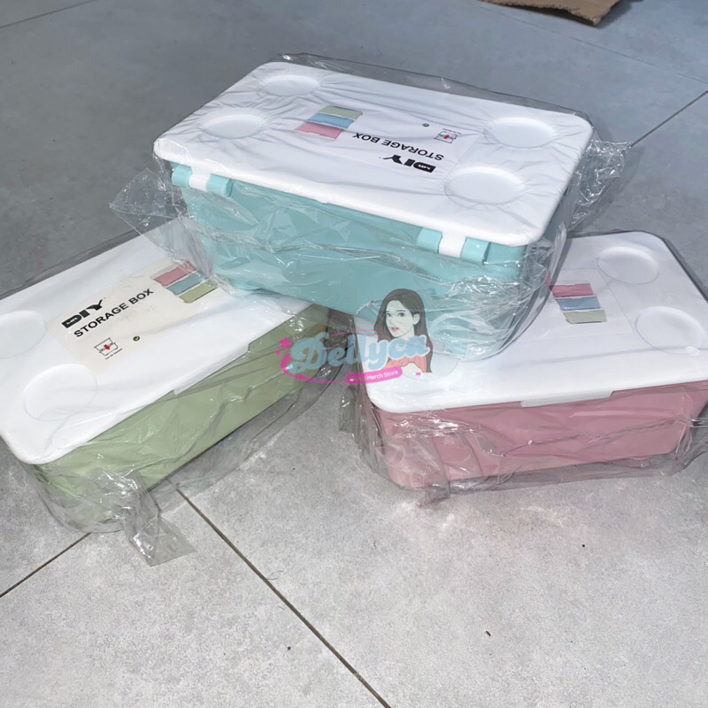 [[READY STOCK]] Storage Box Mr DIY Mini Box Photocard Box