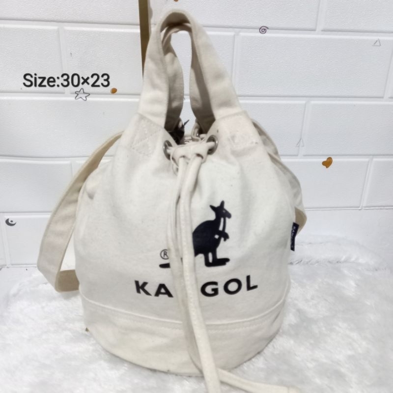 Kangol Bag - Tas Kangol Sling Bag Kanvas