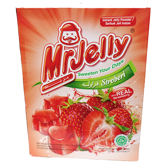 

Mr. Jelly Rasa Strawberry 15 gr