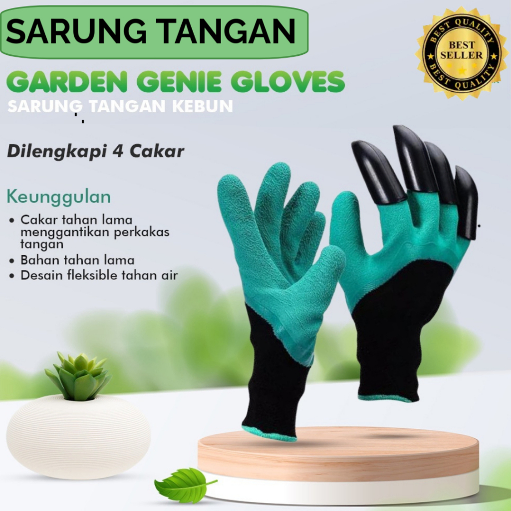 SARUNG TANGAN BERKEBUN ANTI FLAG RP Sarung Tangan Berkebun Alat Berkebun Gardening Tools Anti-Tusuka