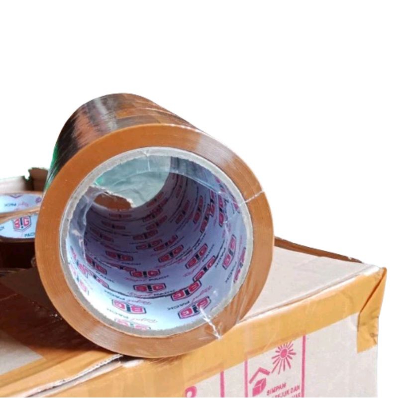 

LAKBAN COKLAT BIG TAPE 45mm x 90 yard